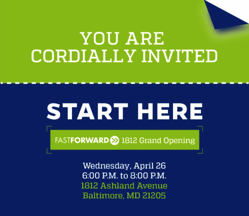 FastForward 1812 Grand Opening – April 26, 2017
