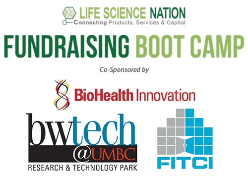 fundraising boot camp event logo