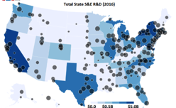 Useful Stats: Science and engineering R&D at colleges and universities, by state and metro area | SSTI