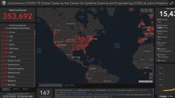 Johns Hopkins’ coronavirus-tracking map now shows COVID-19 cases by city, county – Baltimore Business Journal