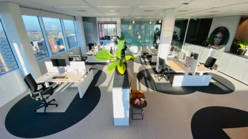 The 6 feet office is designed for work after COVID 19