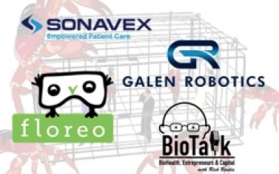 Previous BioHealth Capital Region Crab Trap Winners from Sonavex, Galen Robotics, and Floreo Join Rich Bendis on BioTalk