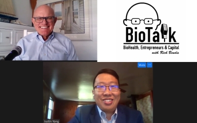 Justin Yang, Biomedical Advanced Research and Development Authority (BARDA) Director of the DRIVe Catalyst Office, Joins Rich Bendis on BioTalk