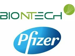 BioNTech and Pfizer Logo