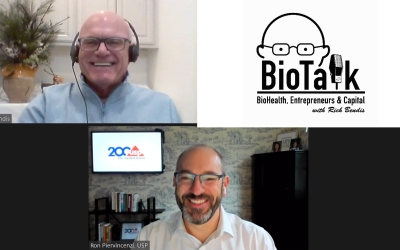 United States Pharmacopeia CEO Ronald T. Piervincenzi, Ph.D. Joins Rich Bendis on the BioTalk Podcast
