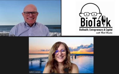 Julie Lenzer, Chief Innovation Officer, The University of Maryland, Guests on the BioTalk Podcast