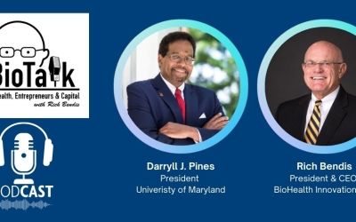 Darryll J. Pines, President, University of Maryland, Visits with Rich Bendis on BioTalk