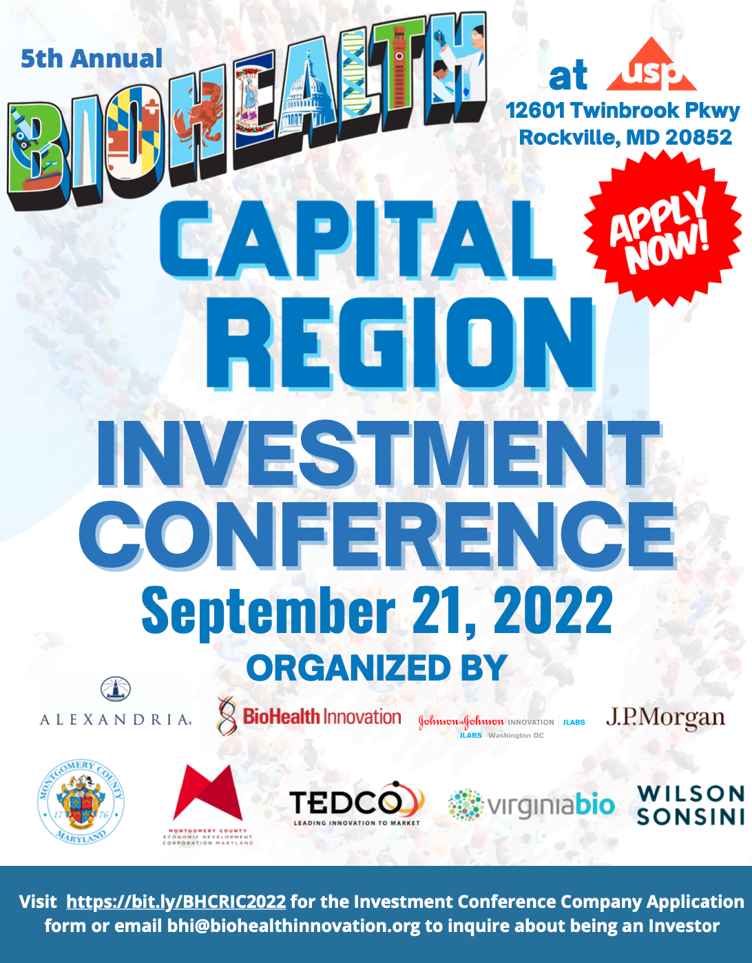 5th Annual BioHealth Capital Region - Investment Conference