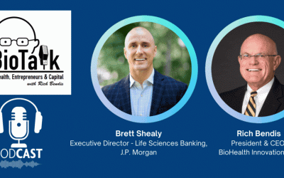 Brett Shealy, Executive Director -Life Sciences Banking with J.P. Morgan, joins Rich Bendis on BioTalk