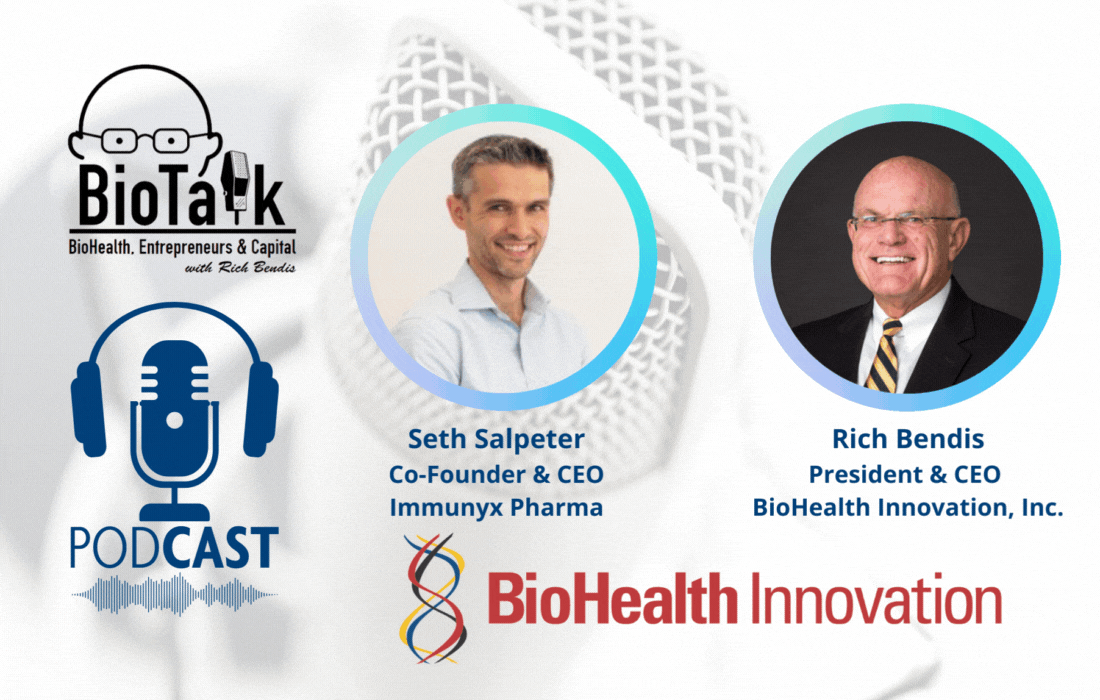 BioTalk Podcast Welcomes Immunyx Pharma Co-Founder & CEO, Seth Salpeter