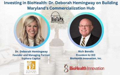 Investing in BioHealth: Dr. Deborah Hemingway on Building Maryland’s Commercialization Hub on BioTalk