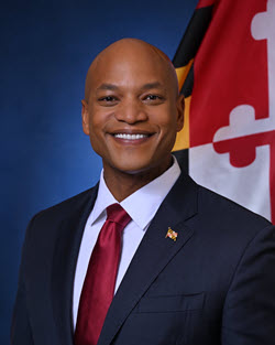 governor wes moore official portrait