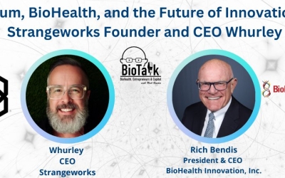 Quantum, Biohealth, and the Future of Innovation with Strangeworks Founder and CEO Whurley on BioTalk