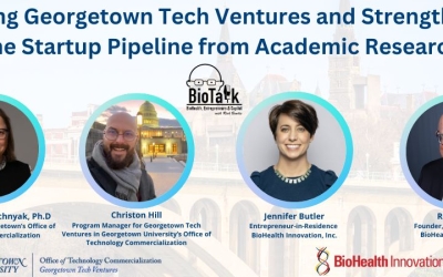Building Georgetown Tech Ventures and Strengthening the Startup Pipeline from Academic Research