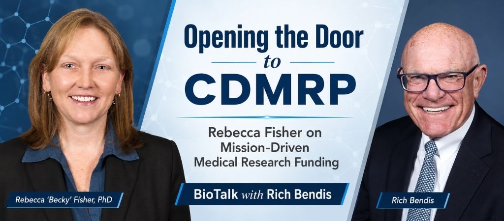 Opening the Door to CDMRP: Dr. Rebecca Fisher on Mission-Driven Medical Research Funding on BioTalk